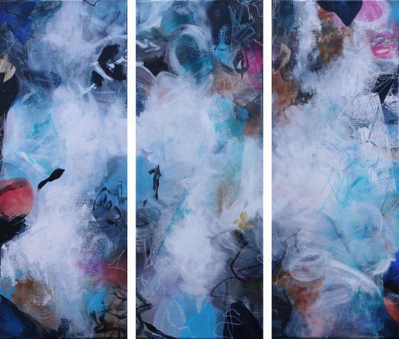 XXL SOFT WHISPERS TRIPTYCH