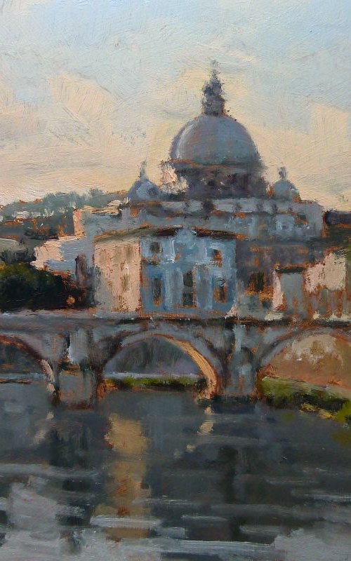 The Tiber at  Rome by Pascal Giroud