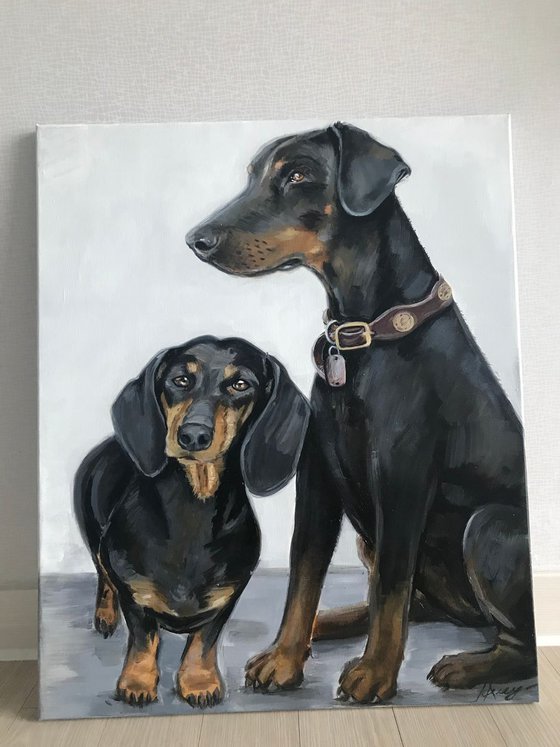 Pet portrait commission