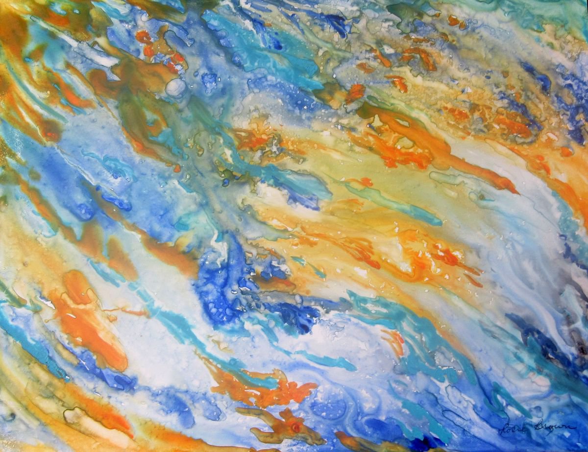 Sunset Inspired by Rosie Brown