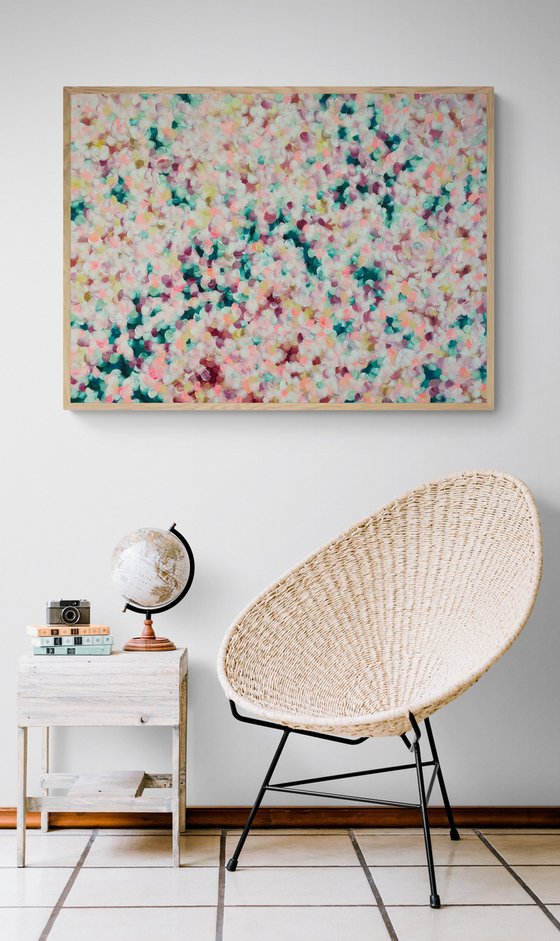 Peach and Cherry Blossoms