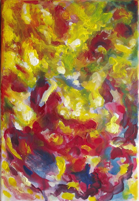 FLOATING COLORS - Abstract Expressionism