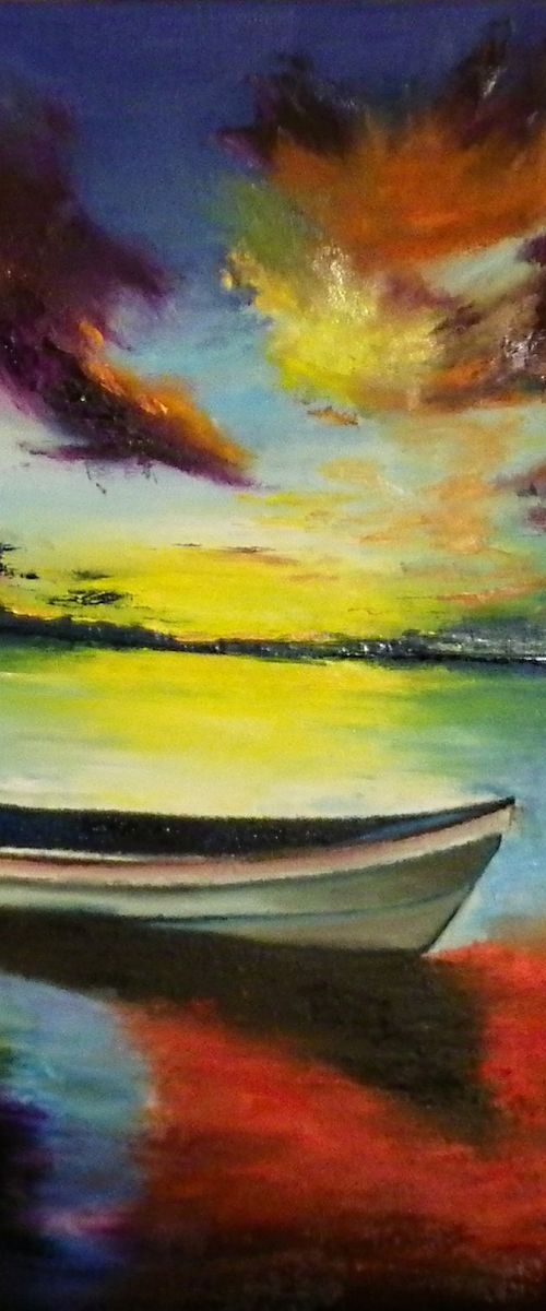 Boat by Anastasiia Novitskaya