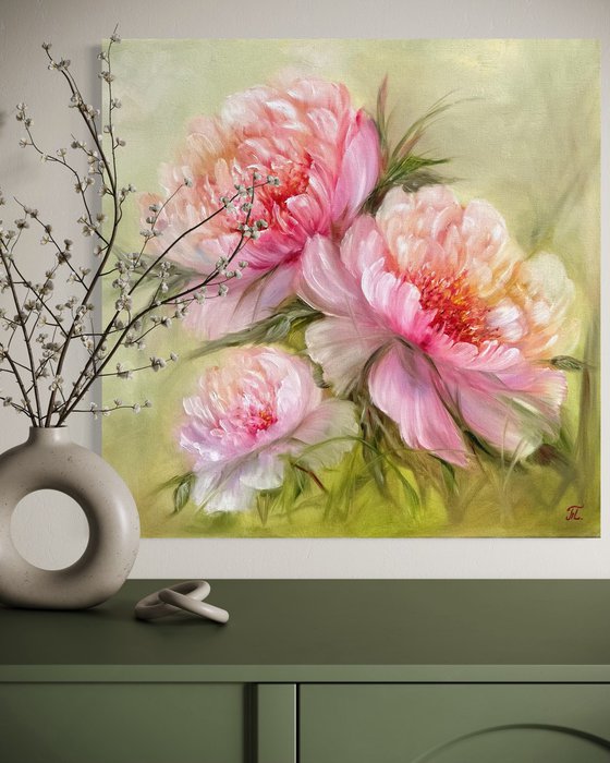Magic peonies series - Petals of Tenderness