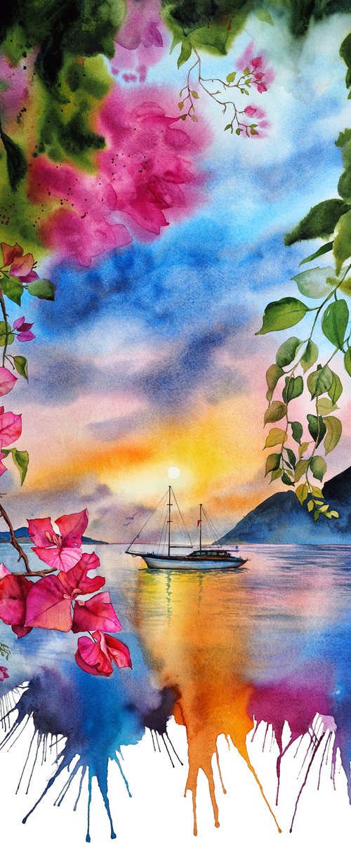On the sunny side by Delnara El