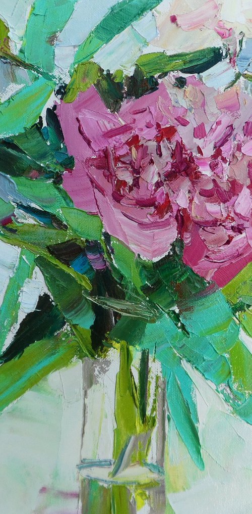 " Peonies " by Yehor Dulin