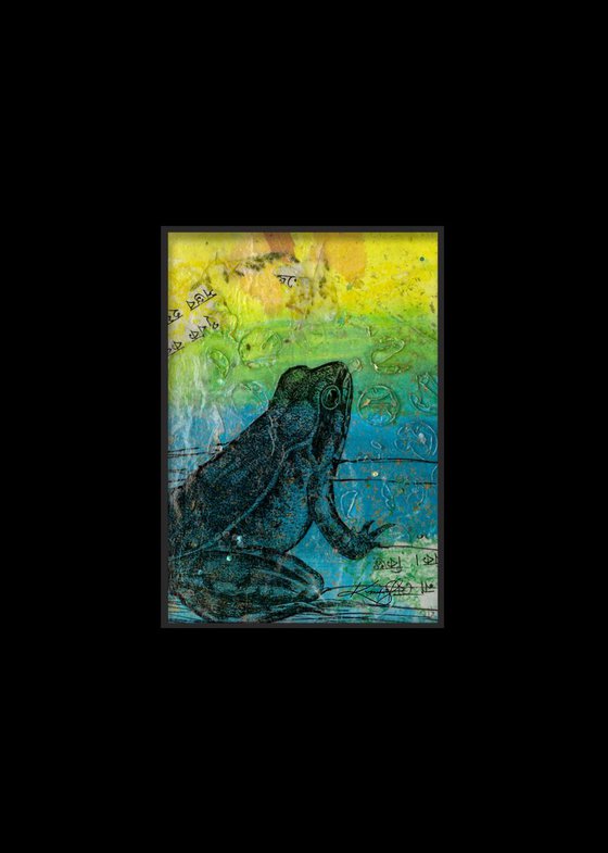 Mr. Frog - art by Kathy Morton Stanion
