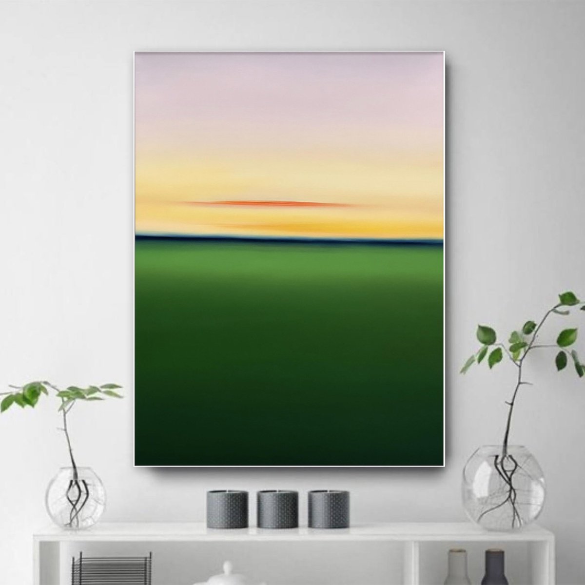 Photorealistic Landscape Oil Painting By Larissa Uvarova, 24 X 31", Deep Inside #60, Original Artwork