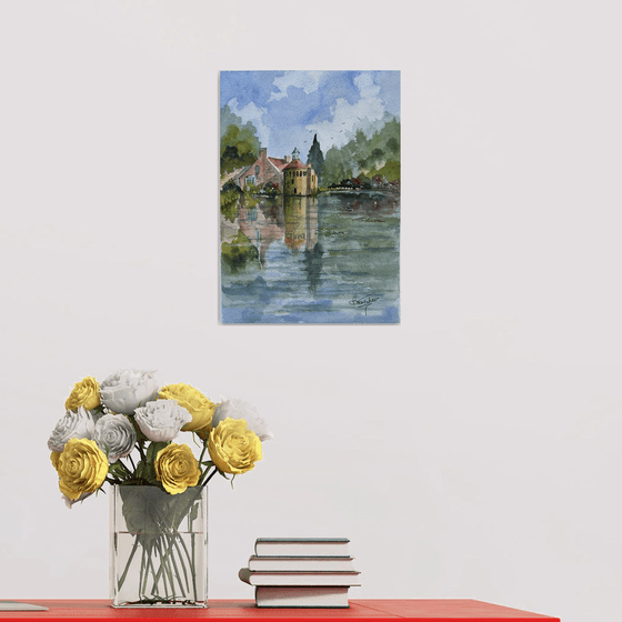 Scotney Castle in Spring