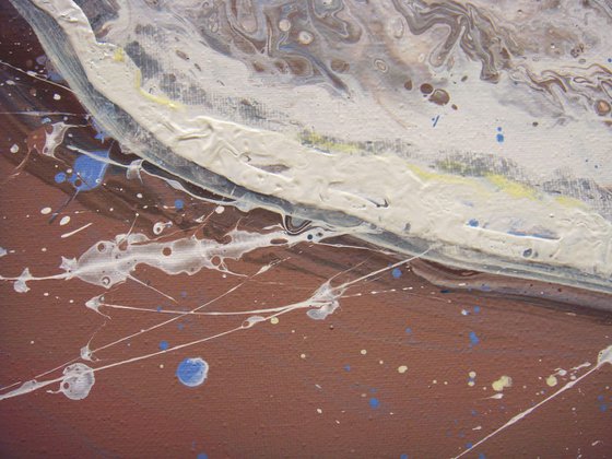 Seascape "Coastal Waves" LARGE Painting