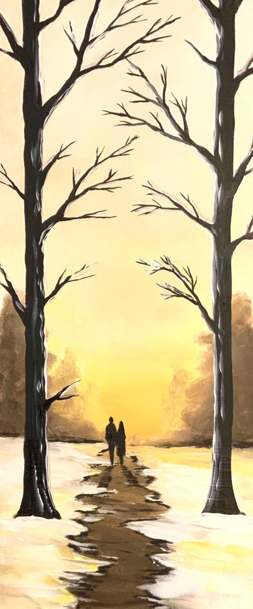 Winter Woodland Walk by Aisha Haider