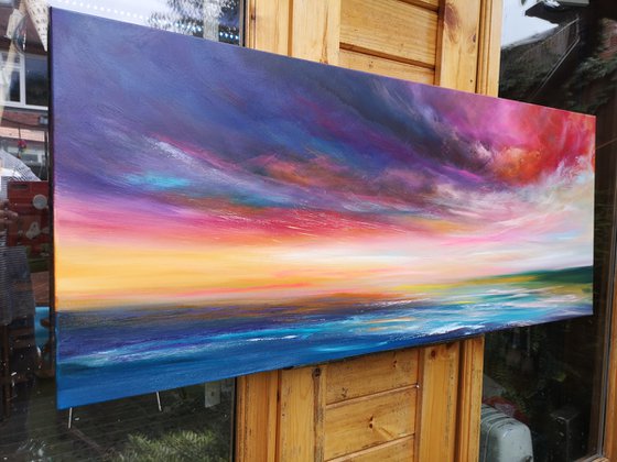 Sea & Sky 2 - seascape, emotional, panoramic