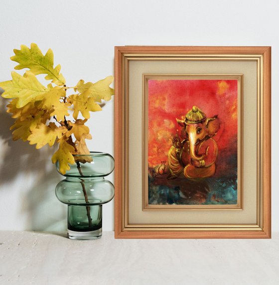 Lord Ganesha the cute one