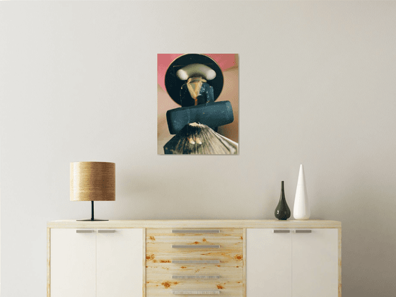 Portrait with two heads