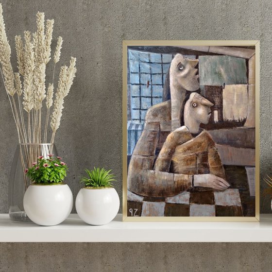 Cubist Embrace