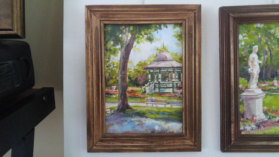 Halifax Public Gardens 2  (framed) 5x7x0.1'' (6.7x8.7x0.5'' framed)