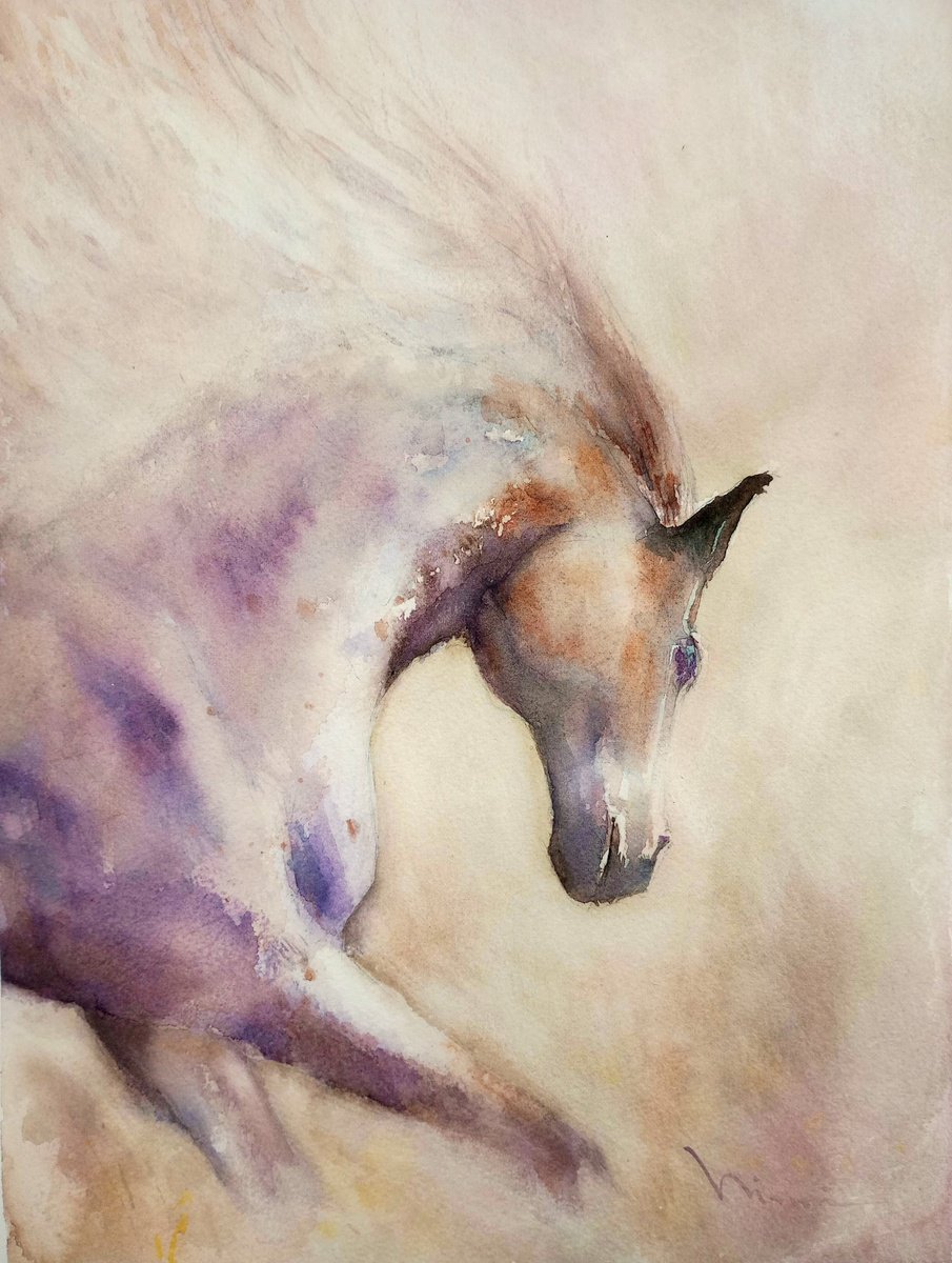 Caught in the dream by Ninni watercolors