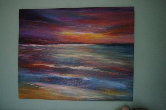 Large abstract seascape 2