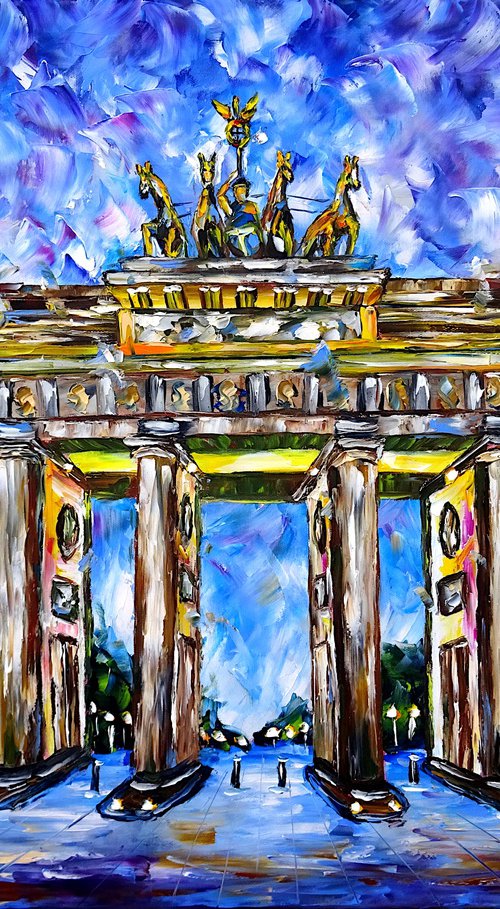 The Brandenburg Gate by Mirek Kuzniar