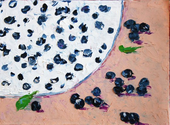 blueberry nocturne 1 / Original Painting