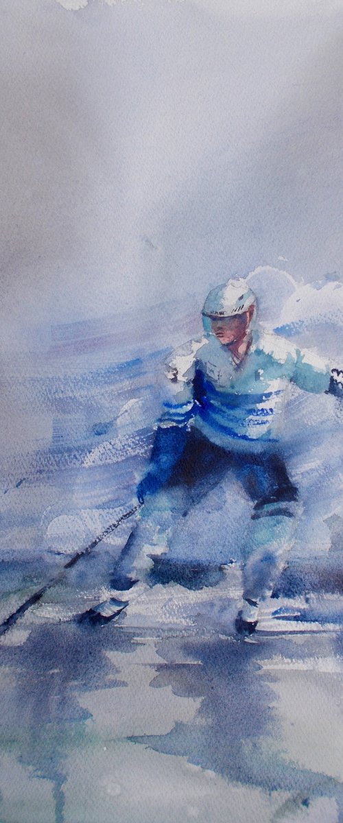 hockey player 3 by Giorgio Gosti