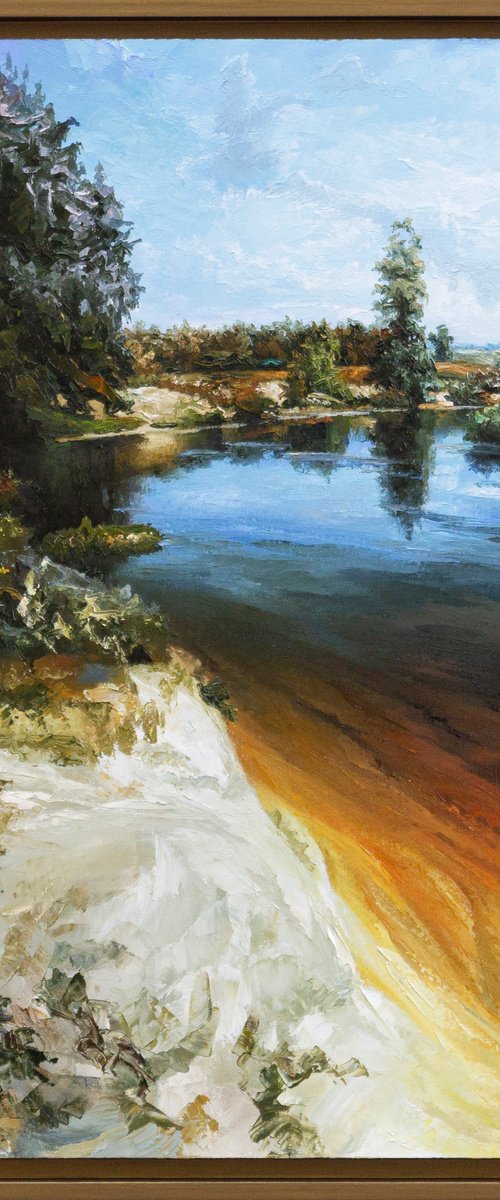 BY THE RIVER 3 by Oleksii Vylusk