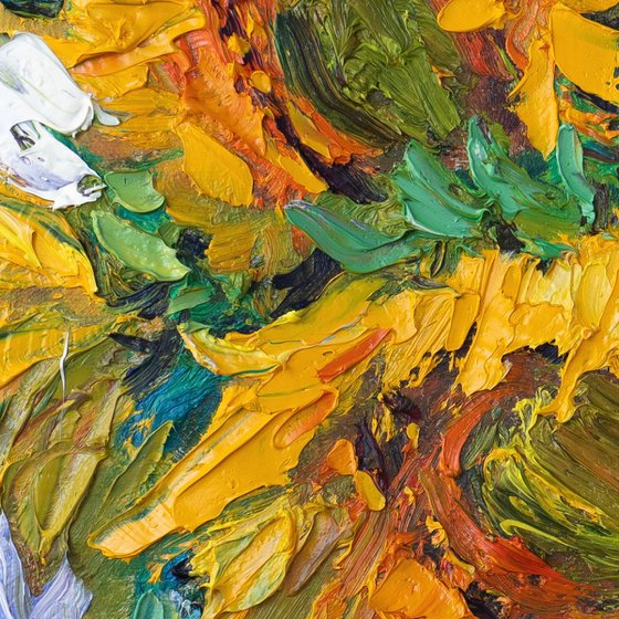 Sunflowers bouquet