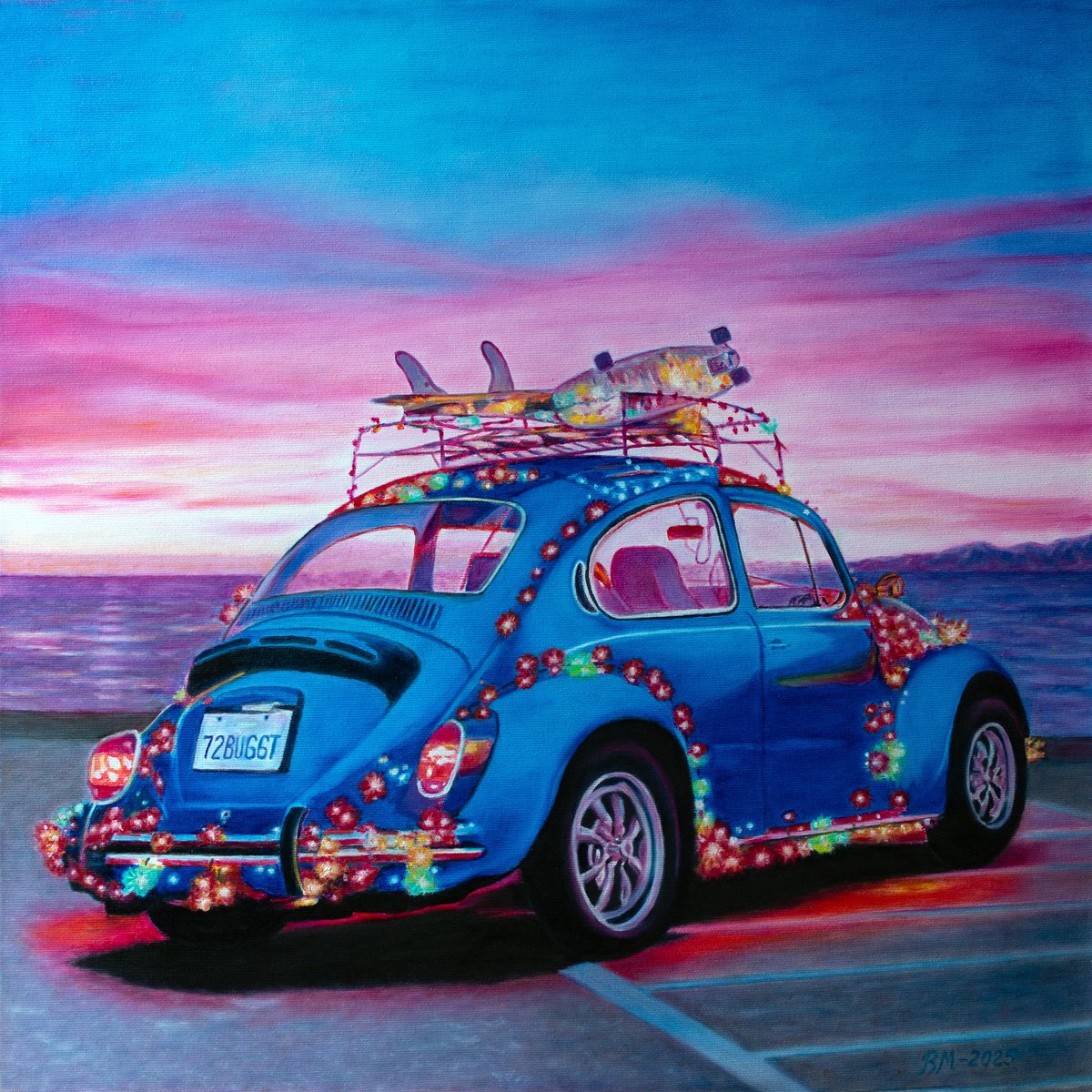 Happy Holidays By Vera Melnyk, 20 X 20, Artwork For Sale On Artfinder