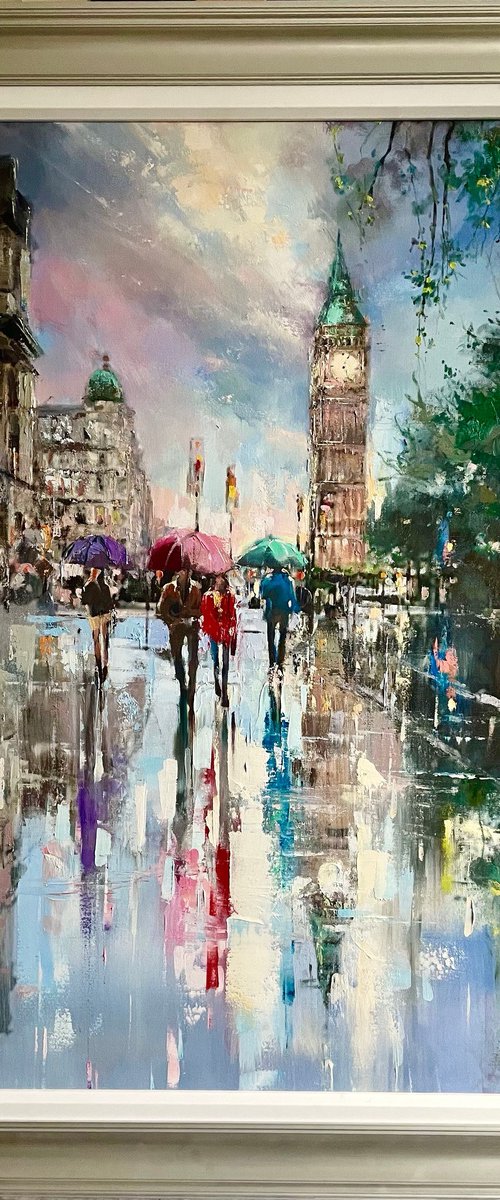 Evening in London by Ewa Czarniecka