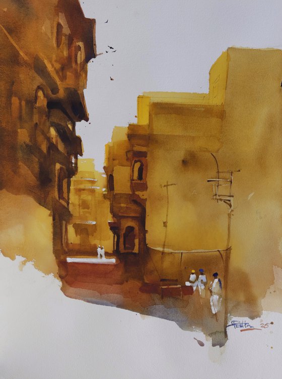 Jaisalmer yellow morning