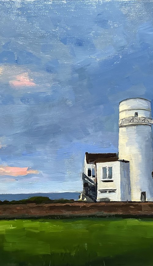 Old Hunstanton Lighthouse by Toni Swiffen