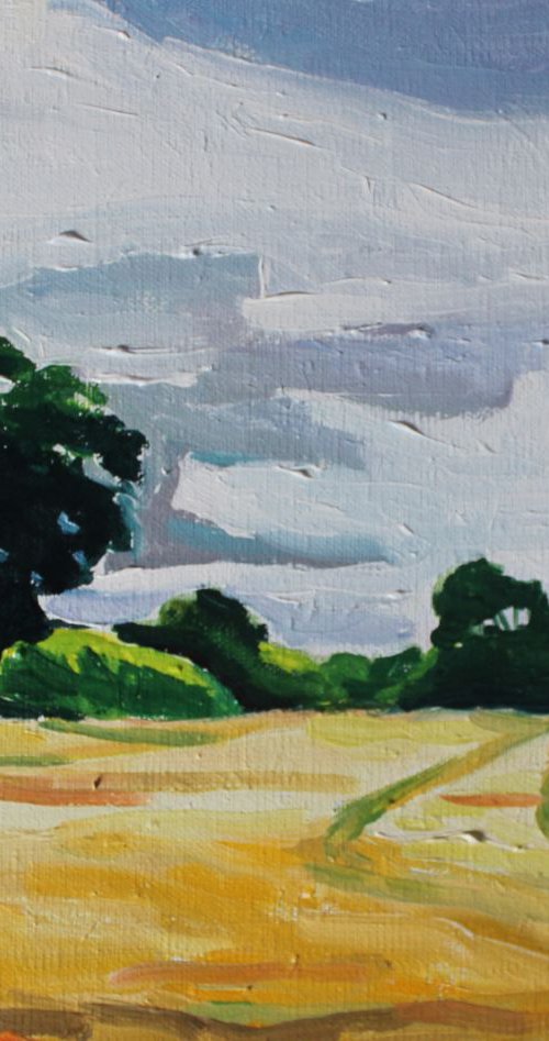 The Wheatfield by Emma Cownie
