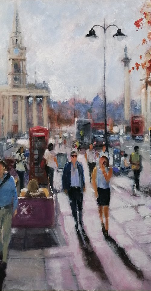 St Martins Lane, London by Alan Harris