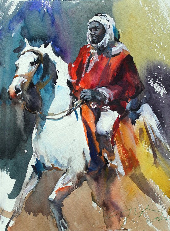 Arabian Horse and the Tuareg