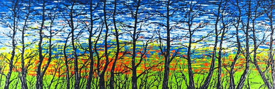 Winter Black Trees 2