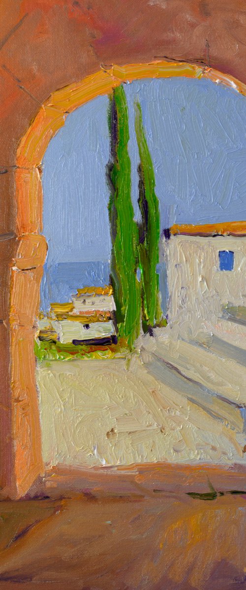 In Greek Islands, Summer by Suren Nersisyan