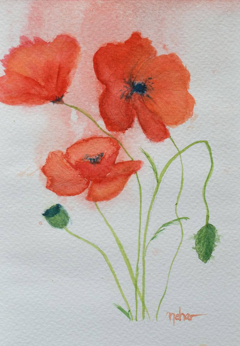 Poppies by Neha Soni
