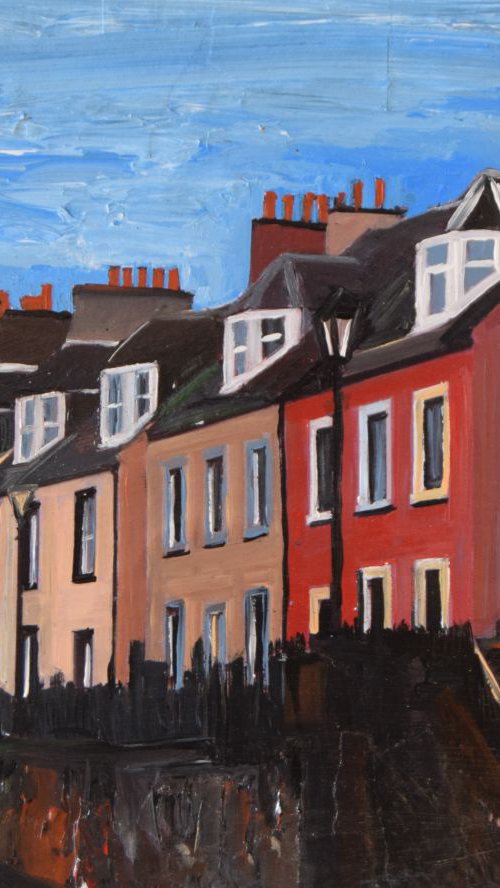 A View of South Queensferry by Andrew  Reid Wildman