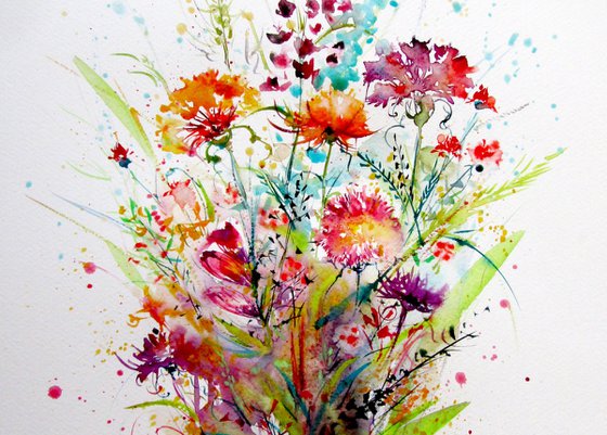 Colorful wildflowers V