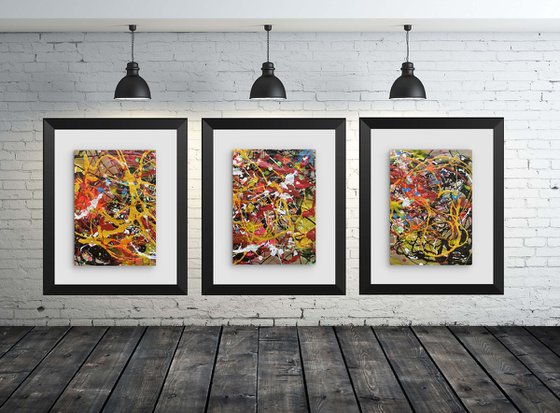 Paper Artmotion 01 - Triptych