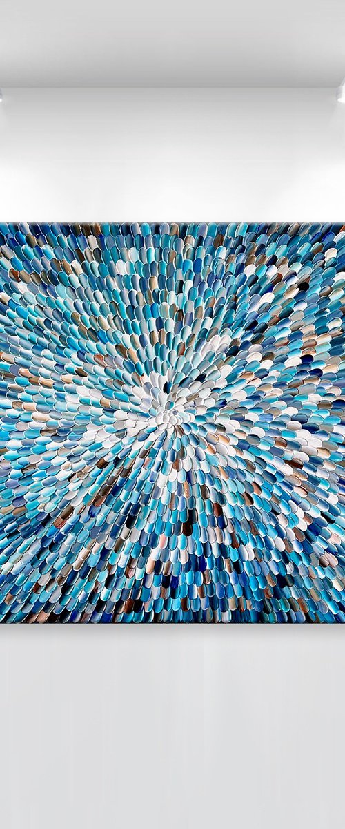 'Azure stellae' - 72x36" by Tatiana Georgieva