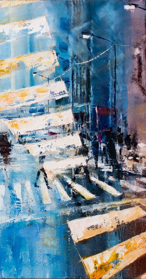 Mirror crosswalk by Aleksandr Neliubin