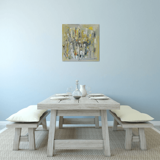 Yellow Green Composition