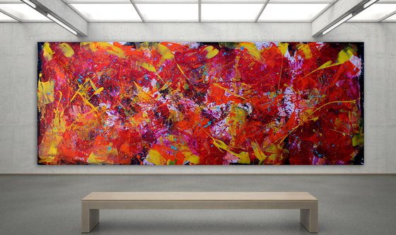 Nature vs. Landscape - Oversize XXL Abstract Painting