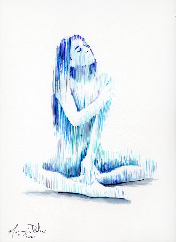 Blue thoughts