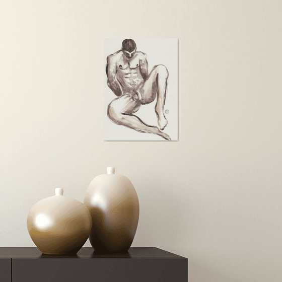 Male Nude Figure