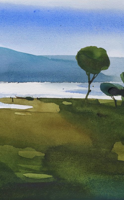 Somewhere by the riverside by Prashant Prabhu