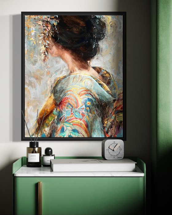SERENITY - GIRL IN KIMONO
