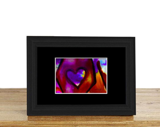 Magical Heart 896 - Abstract art by Kathy Morton Stanion