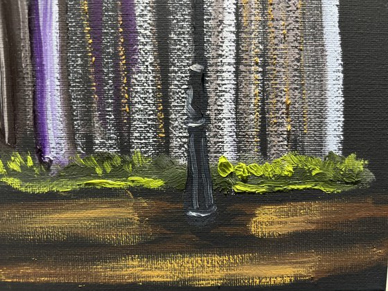 Street lights in the Dark